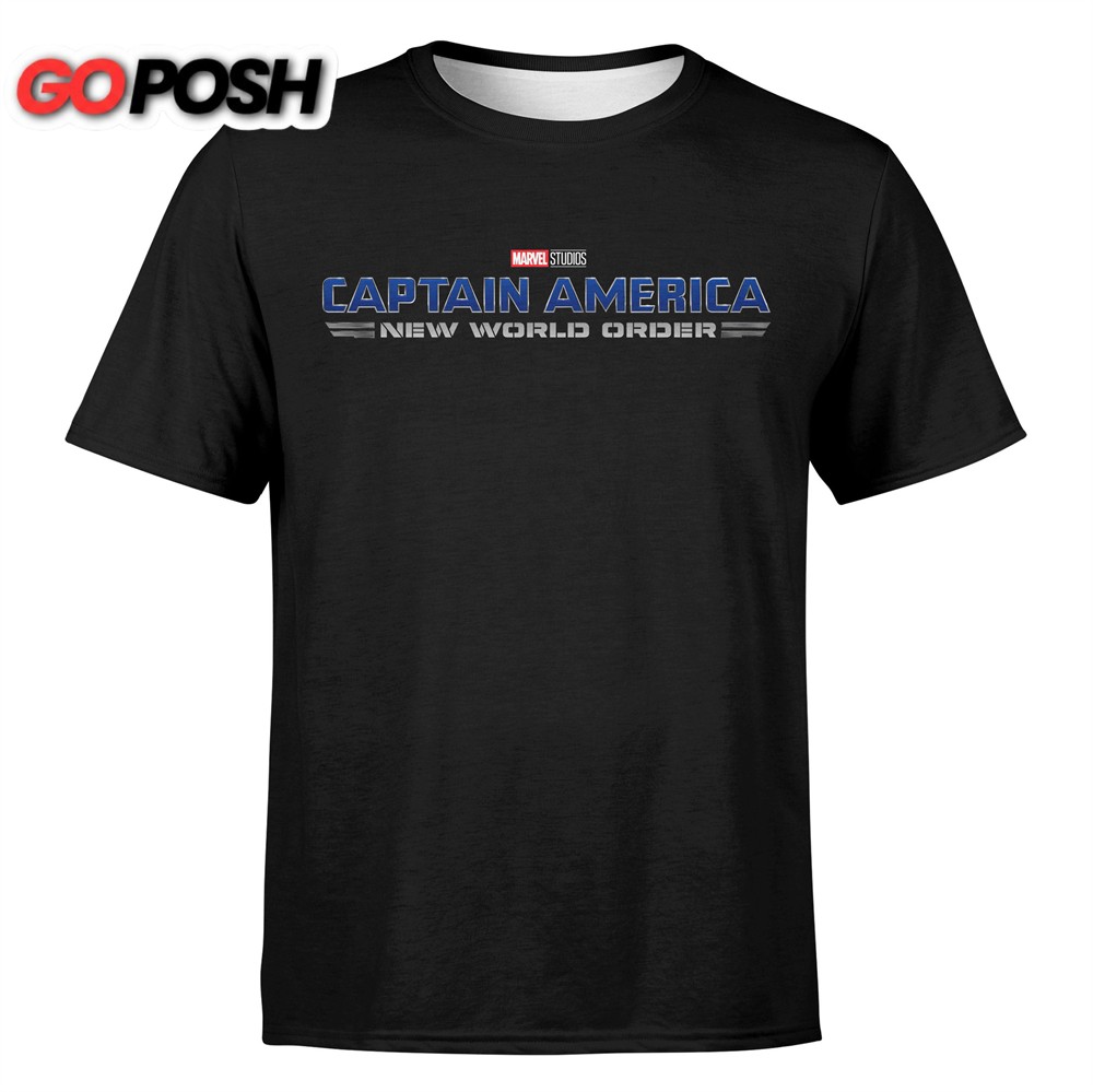 Captain America New World Order 2025 Logo T Shirt