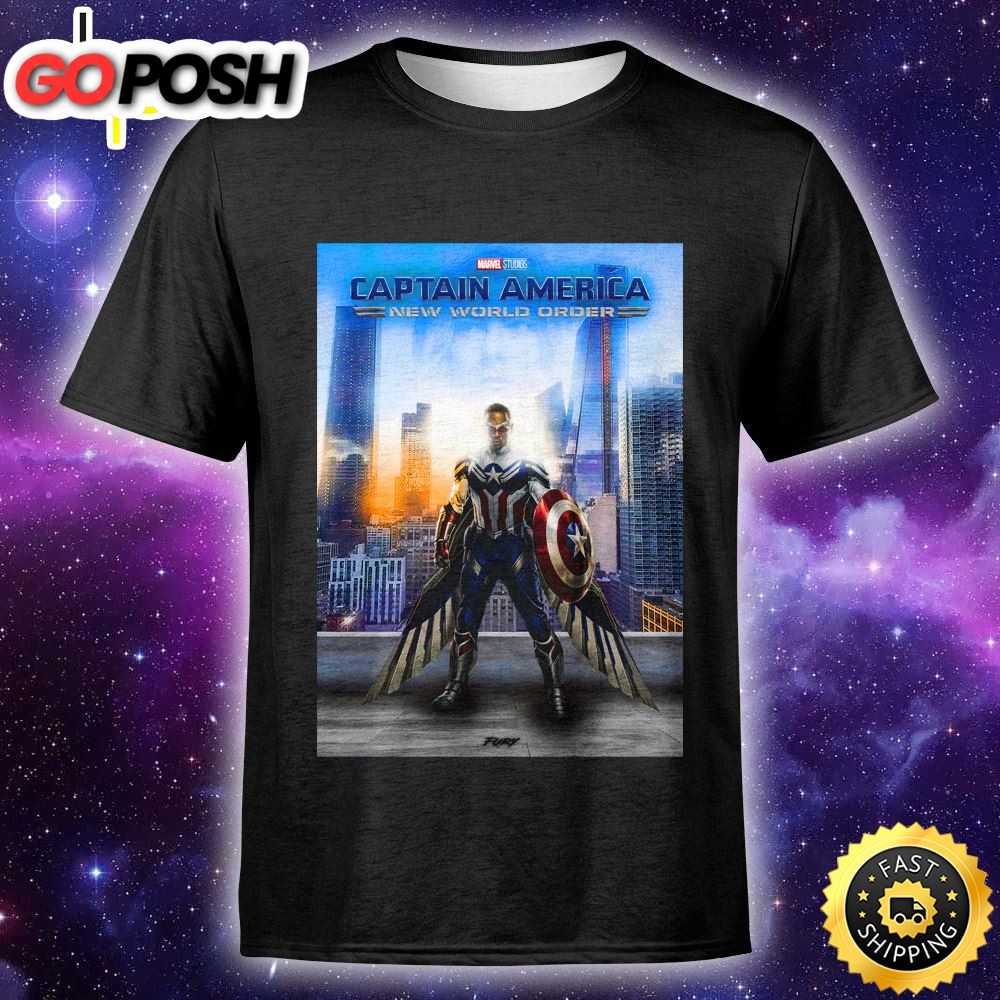 Captain America New World Order 2025 Unisex T-shirt