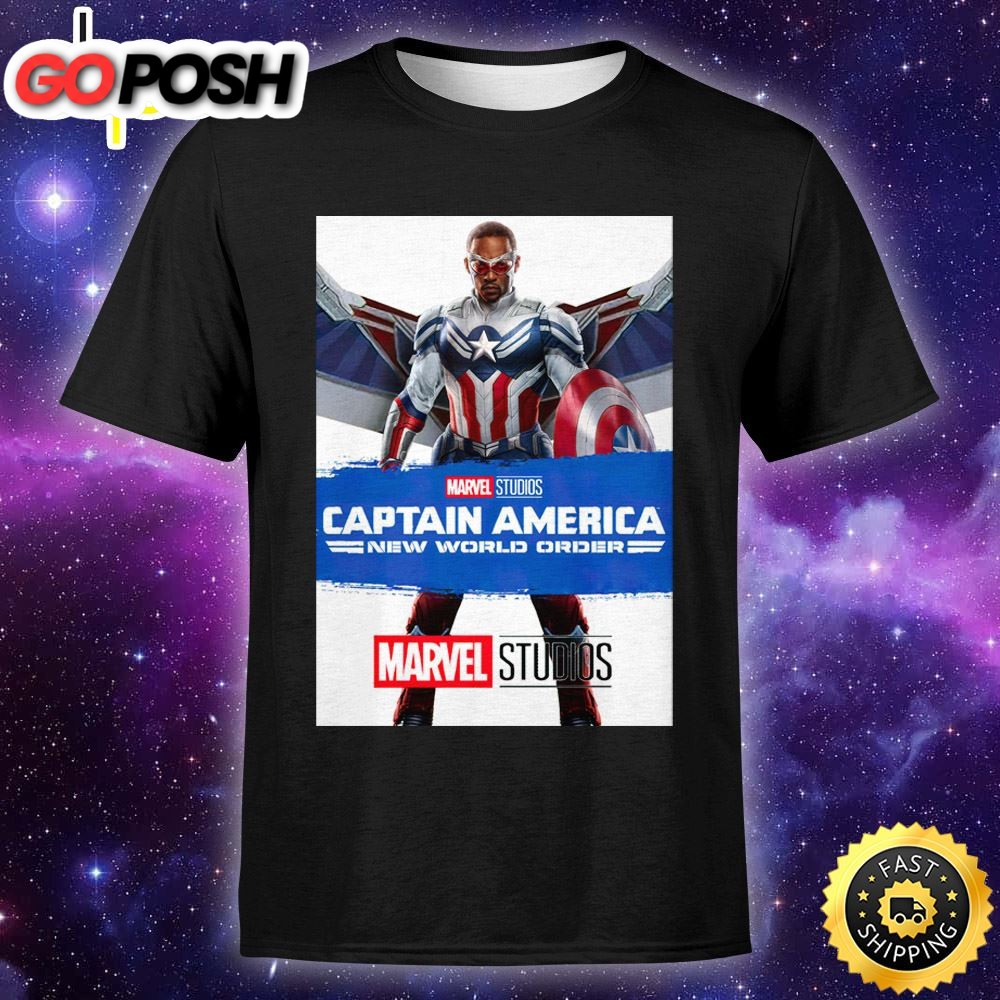 Captain America New World Order (Streaked Poster) Unisex T-shirt