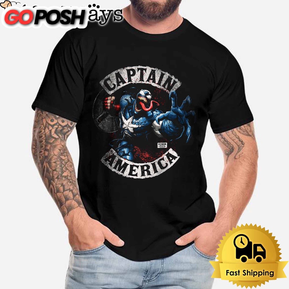 Captain America Venom T-Shirt