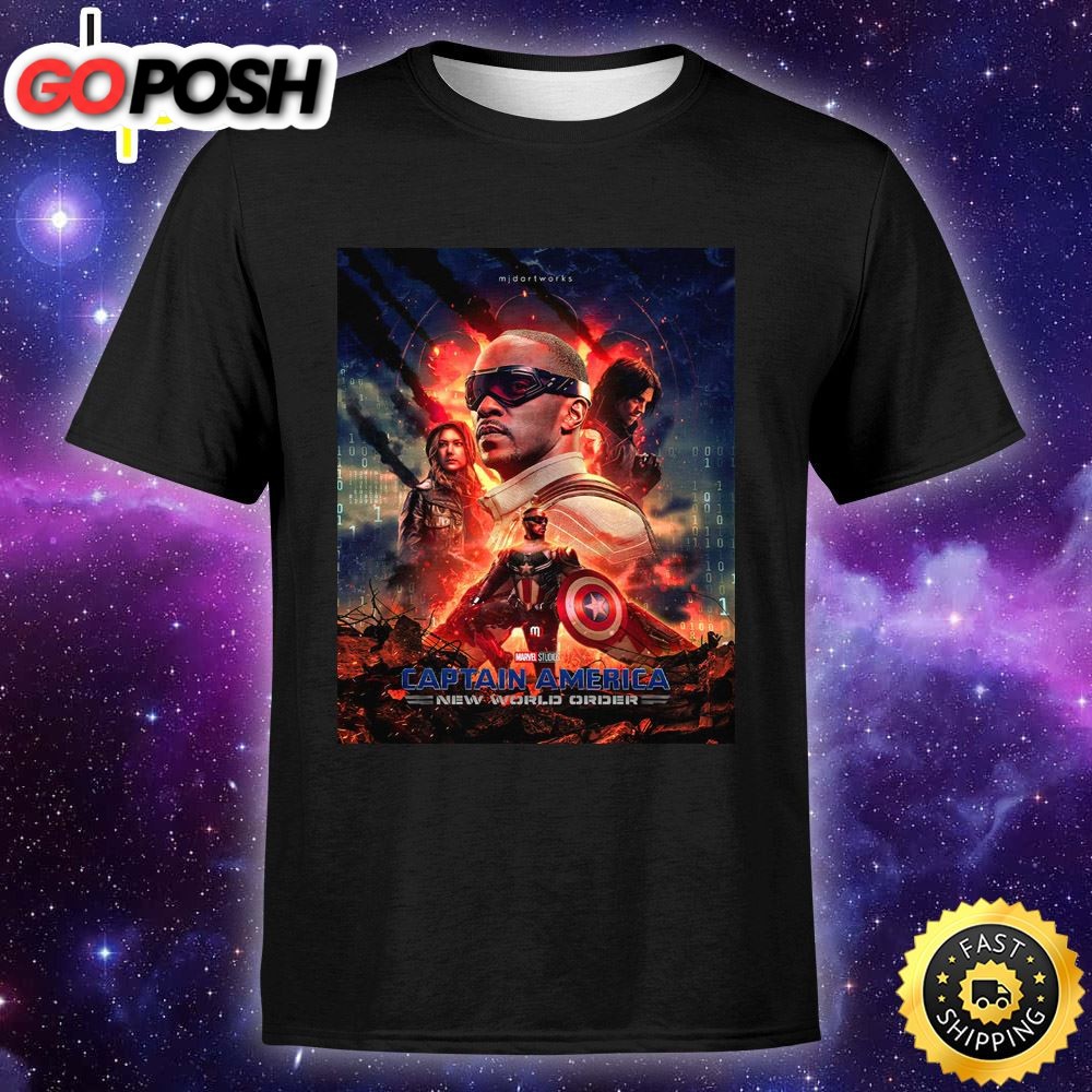 Captainamerica In The 4th Film In The Franchise New World Order May 3, 2025 Unisex T-shirt