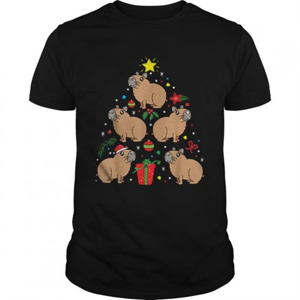 capybara-christmas-ornament-tree-shirt-pgaqdt69 Capybara Christmas Ornament Tree shirt