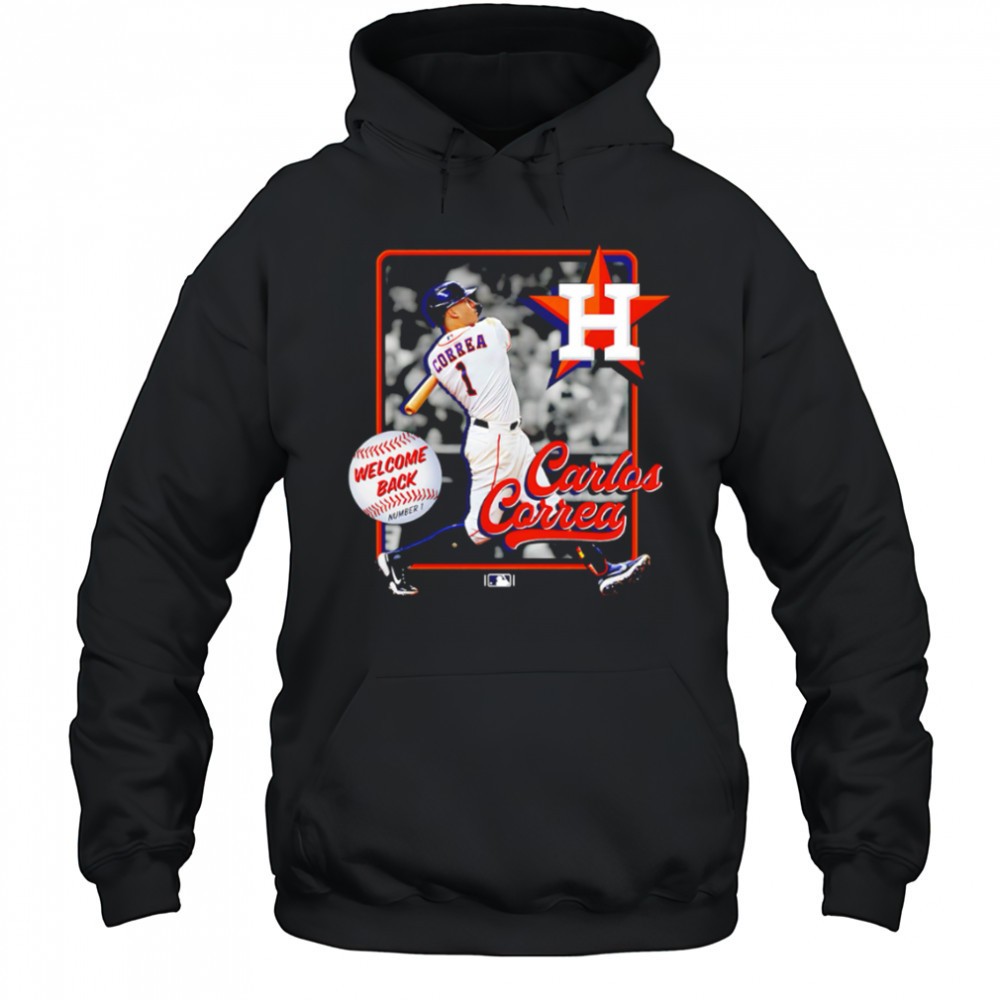 Carlos Correa Houston Astros Welcome Back baseball shirt