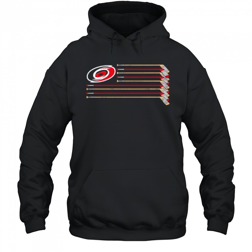 Carolina Hurricanes Blue84 Flag Stick Hockey shirt