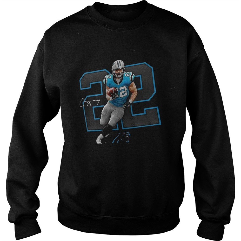 Carolina Panthers Christian McCaffrey 22 Signature shirt