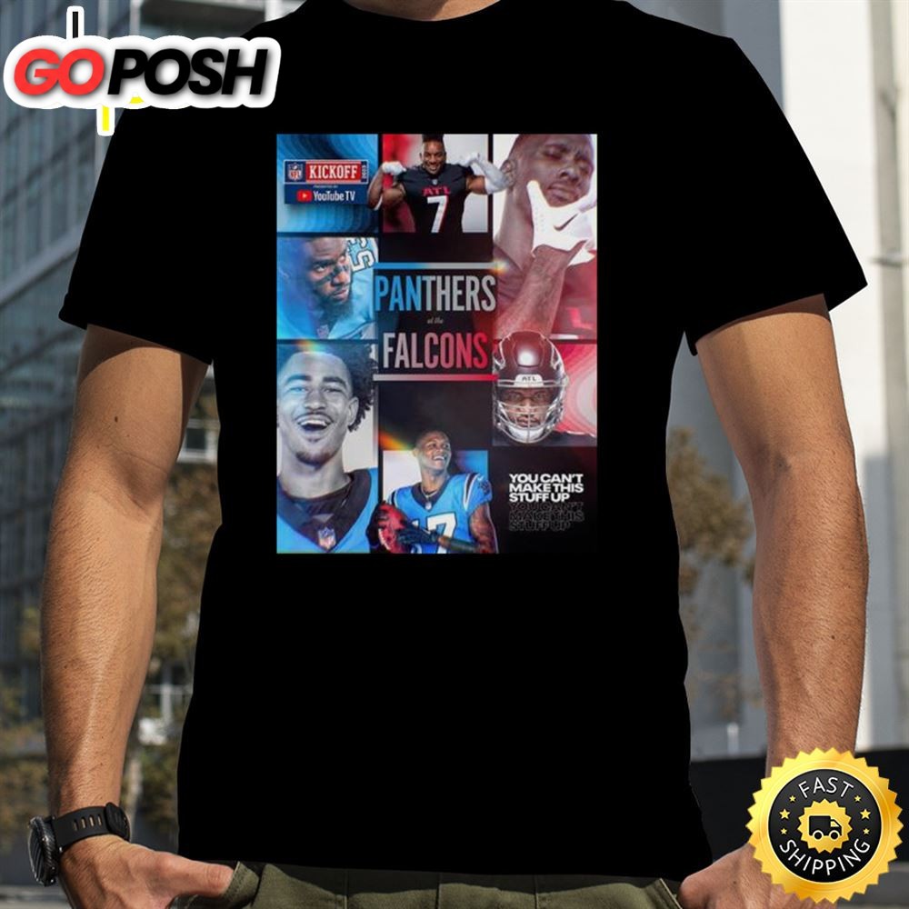 Carolina Panthers Vs Atlanta Falcons Nfl Kickoff 2025 Shirt