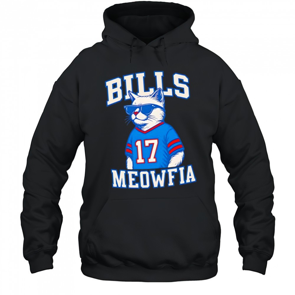 Cat Lovers Bills Meowfia Funny Football shirt
