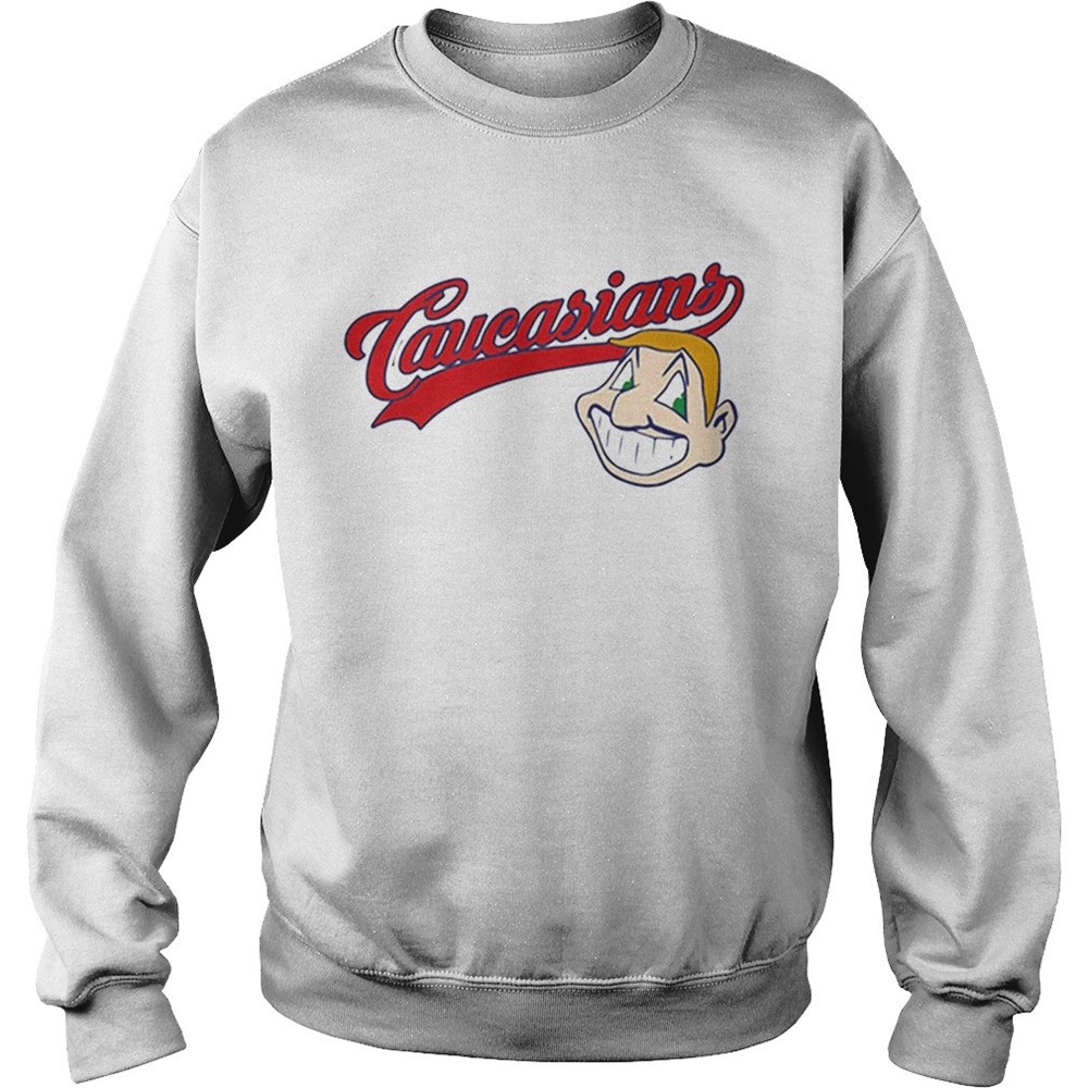 Caucasians Indians parody shirt