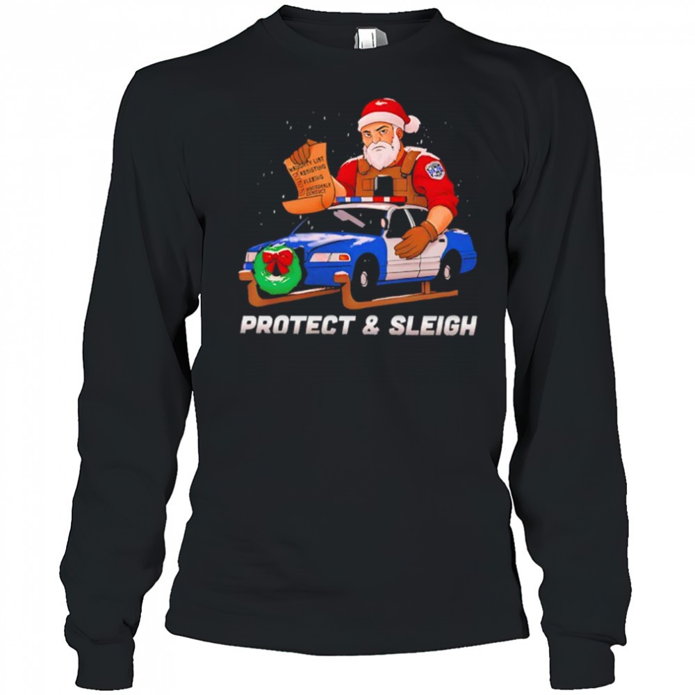 cbc-protect-and-sleigh-christmas-shirt-5rli9lwx CBC Protect And Sleigh Christmas shirt