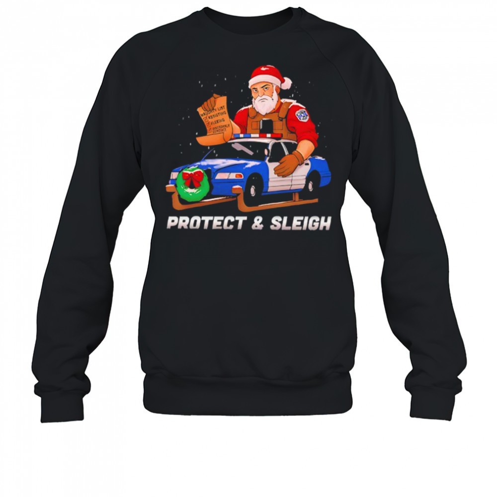 cbc-protect-and-sleigh-christmas-shirt-5rli9lwx CBC Protect And Sleigh Christmas shirt