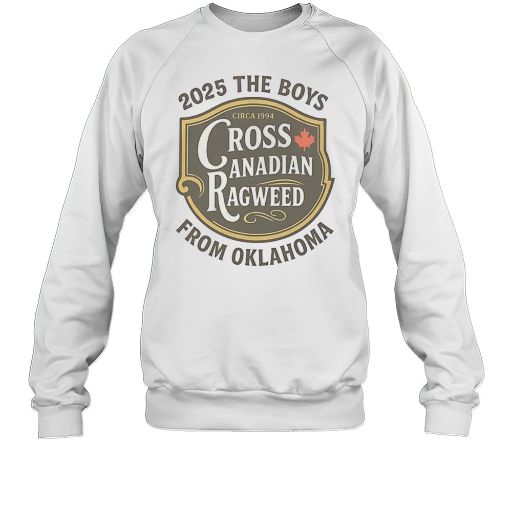 CCR The Boys From Oklahoma Cross Anadian Ragweed 2025 Shirt