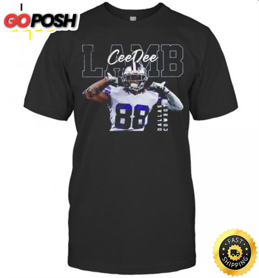 Ceedee Lamb Dallas Cowboys 88 Football T-Shirt