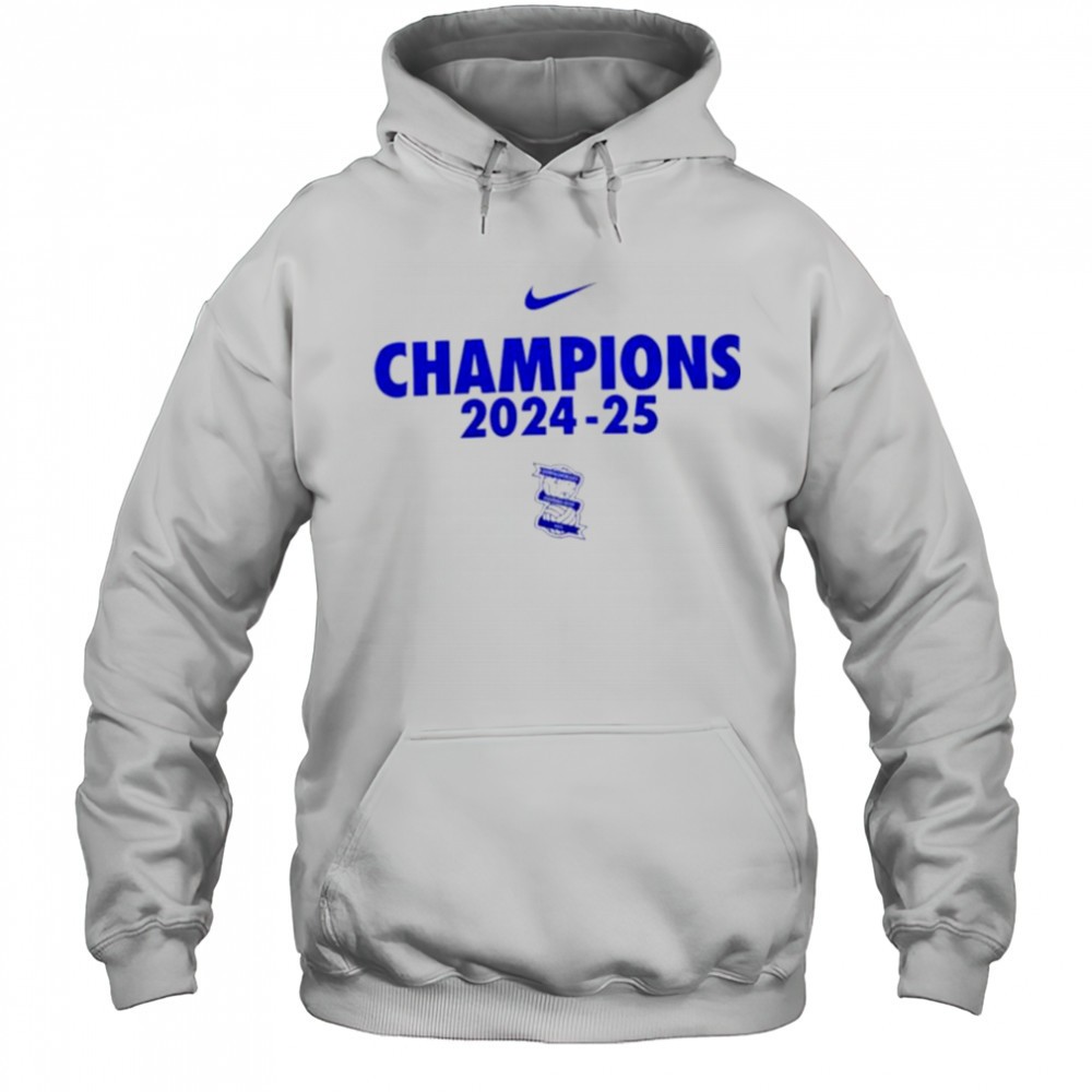 Champions 2024 25 Birmingham City FC swoosh logo shirt