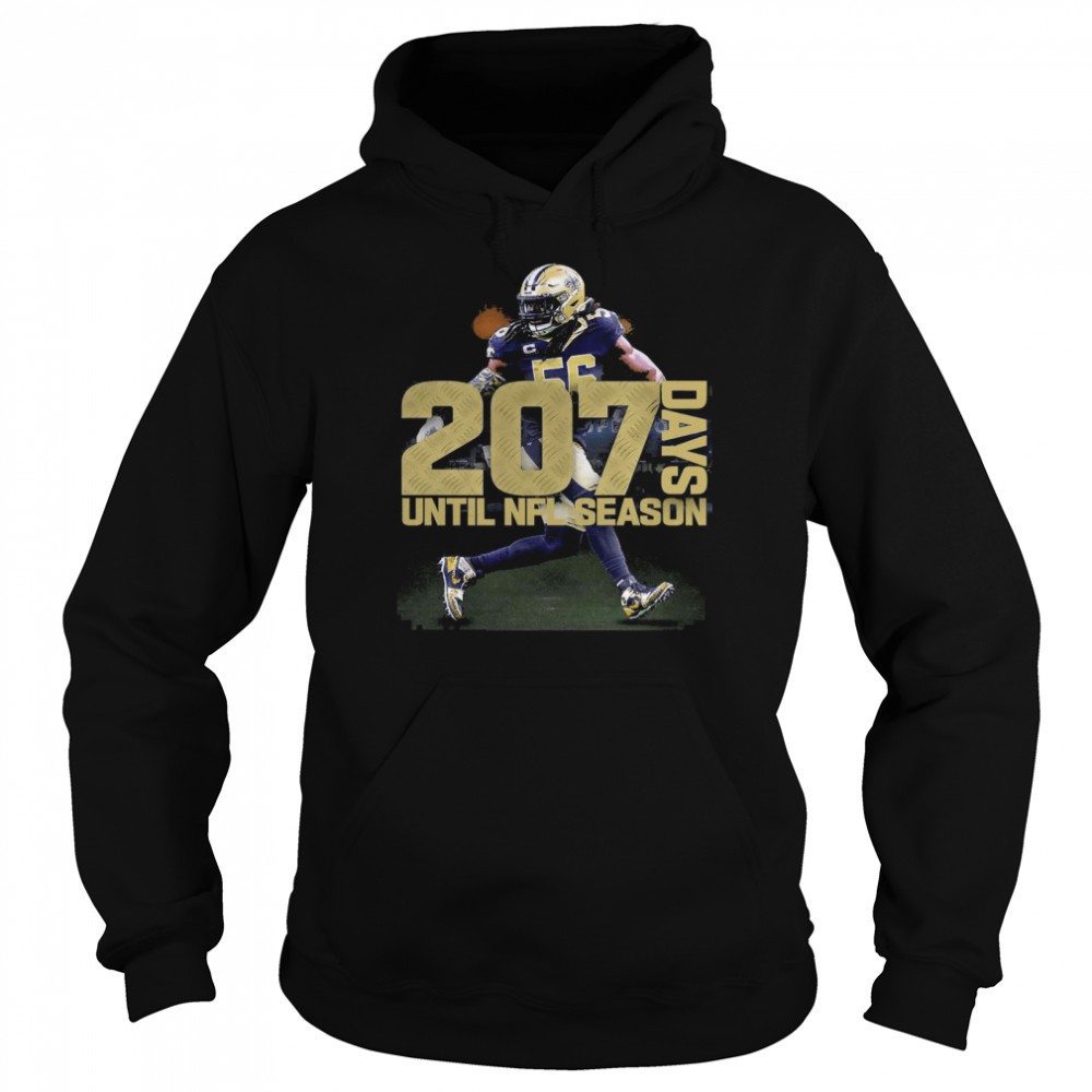Champions 56 207 Days Until NFL Season Shirt