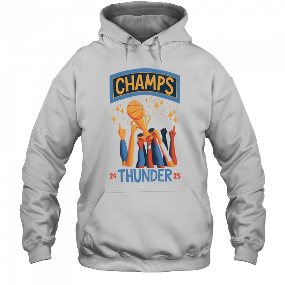 Champs Thunder 24-25 Celebration shirt