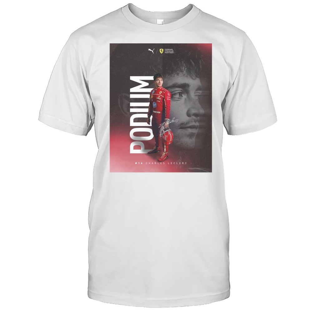 charles-leclerc-first-podium-of-the-season-scuderia-ferrari-hp-signature-poster-cpfwl2rf Charles Leclerc First Podium Of The Season Scuderia Ferrari HP Signature Poster T-shirt