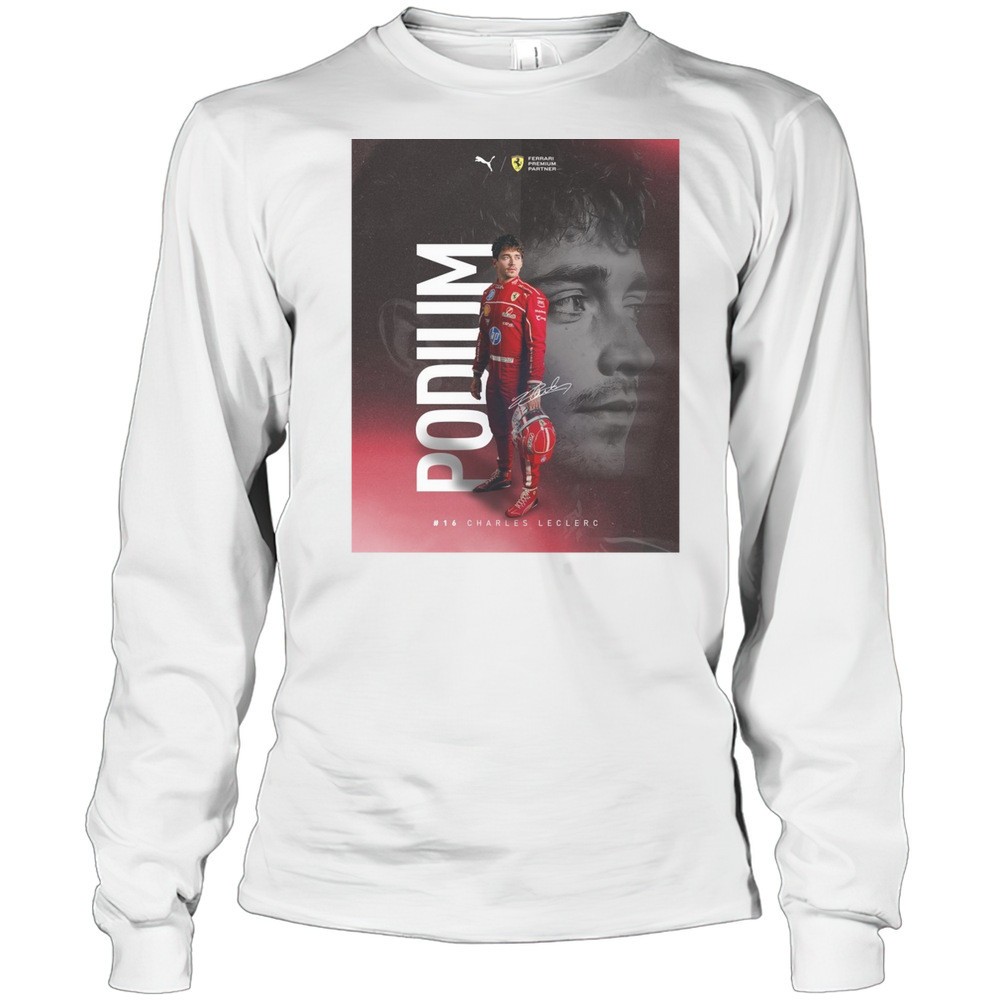 charles-leclerc-first-podium-of-the-season-scuderia-ferrari-hp-signature-poster-cpfwl2rf Charles Leclerc First Podium Of The Season Scuderia Ferrari HP Signature Poster T-shirt