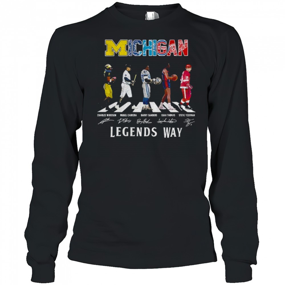 charles-woodson-miguel-cabrera-barry-sanders-isiah-thomas-and-steve-yzerman-abbe-1w20ohvw Charles Woodson Miguel Cabrera Barry Sanders Isiah Thomas and Steve Yzerman Abbey Road Michigan Legends Way shirt