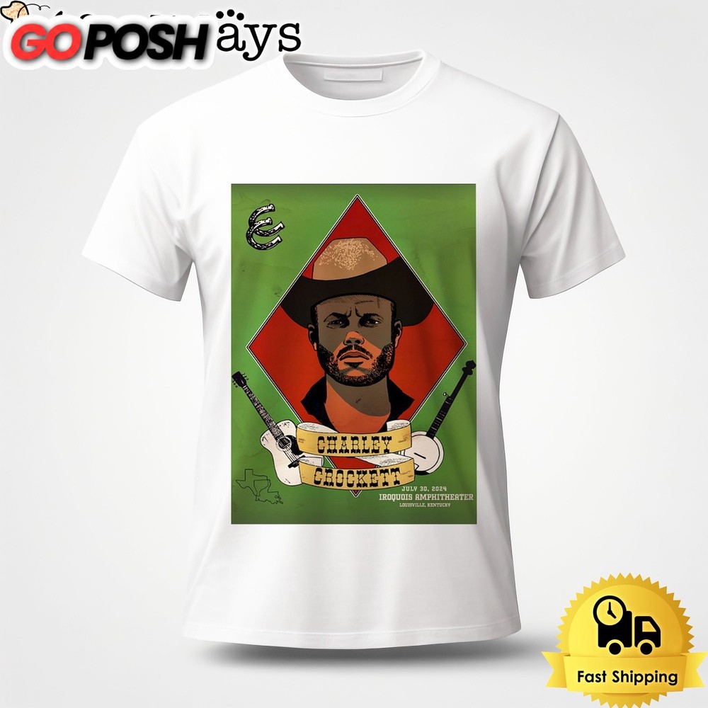 Charley Crockett At Iroquois Amphitheater In Louisville KY On July 30 2024 Unisex T-Shirt