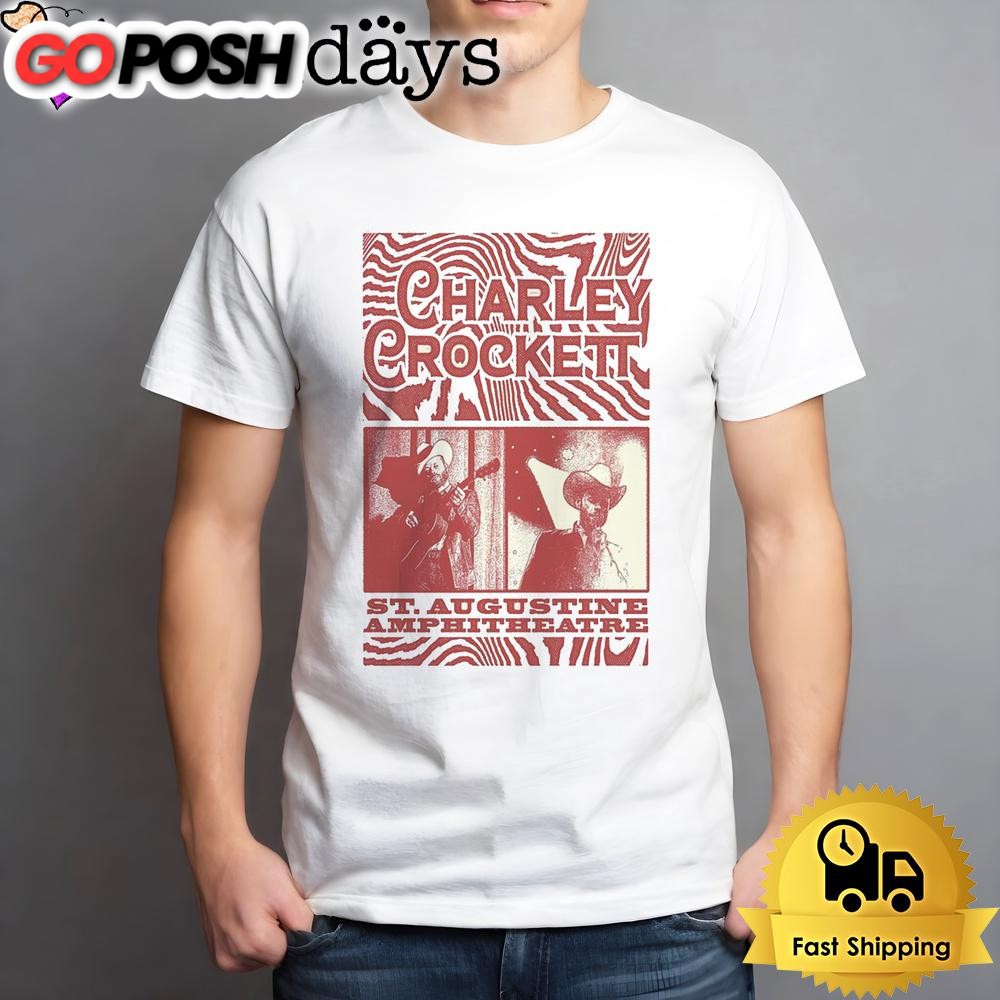 Charley Crockett Live On August 26 2024 St Augustine Amphitheatre In Saint Augustine FL Unisex T-Shirt