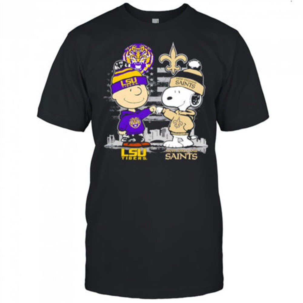 charlie-brown-and-snoopy-x-new-orleans-saints-lsu-tigers-logo-shirt-ohpuubwi Charlie Brown and Snoopy x New Orleans Saints LSU Tigers logo shirt