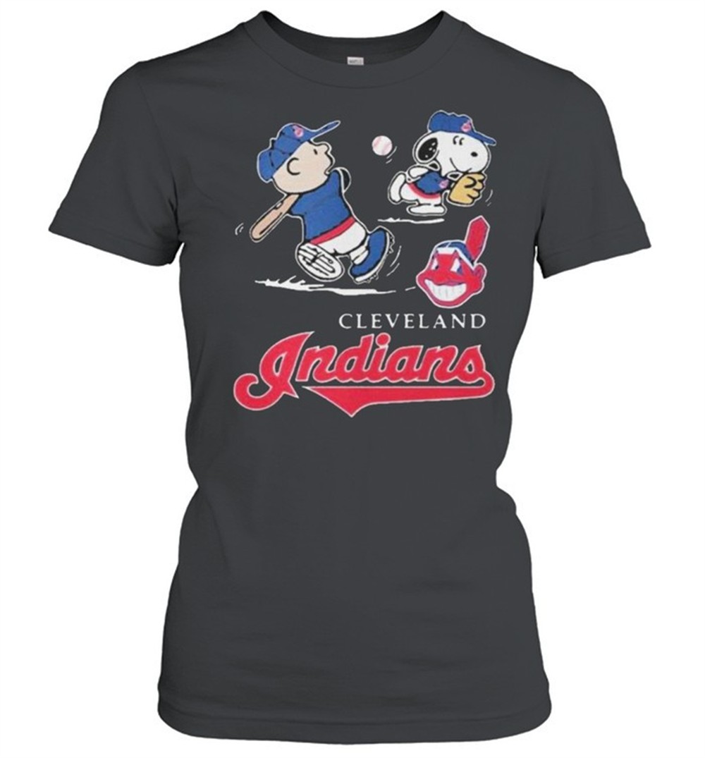 charlie-brown-snoopy-cleveland-indians-t-shirt-2n21nlkz Charlie Brown Snoopy Cleveland Indians T Shirt