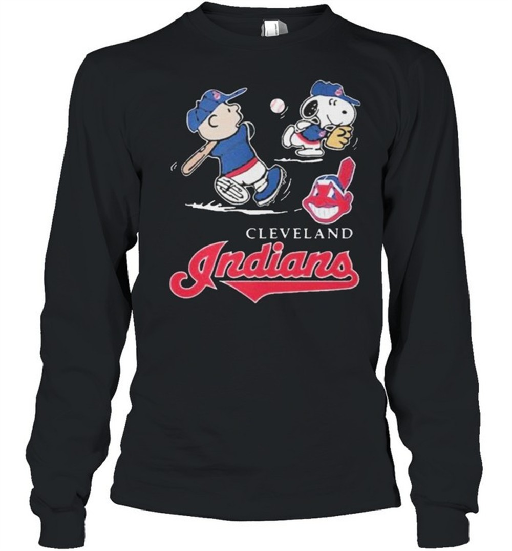 charlie-brown-snoopy-cleveland-indians-t-shirt-2n21nlkz Charlie Brown Snoopy Cleveland Indians T Shirt