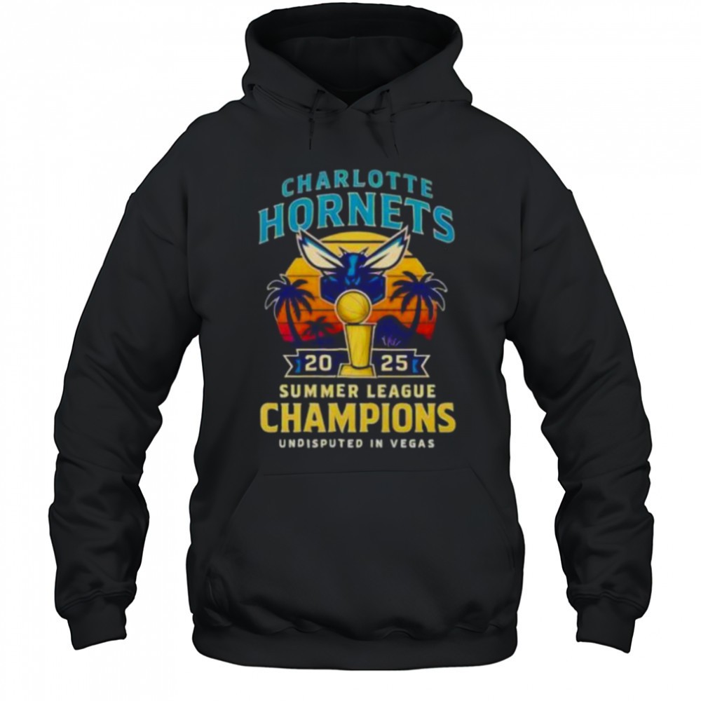 Charlotte Hornets 2025 Summer League Champions undisputed in Vegas shirt