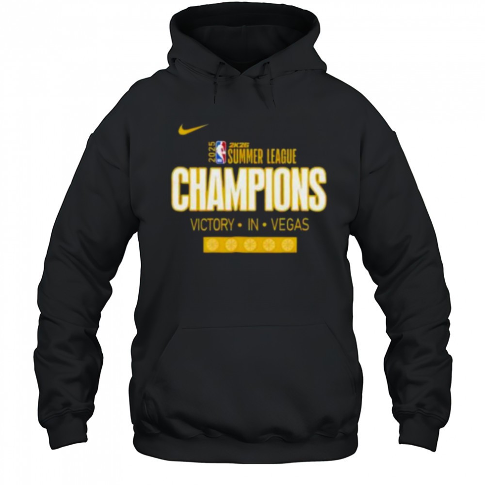 Charlotte Hornets 2k26 NBA Summer League Champions 2025 Victory In Vegas shirt