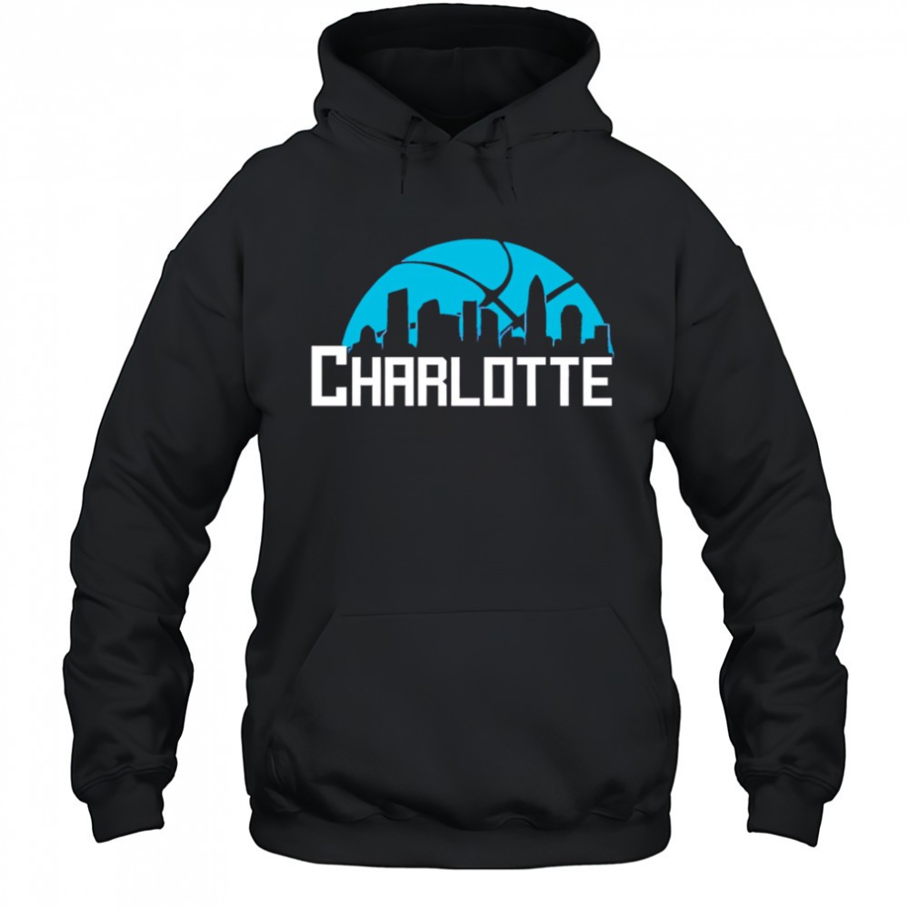 Charlotte Hornets Cityscape Skyline style 2025 shirt