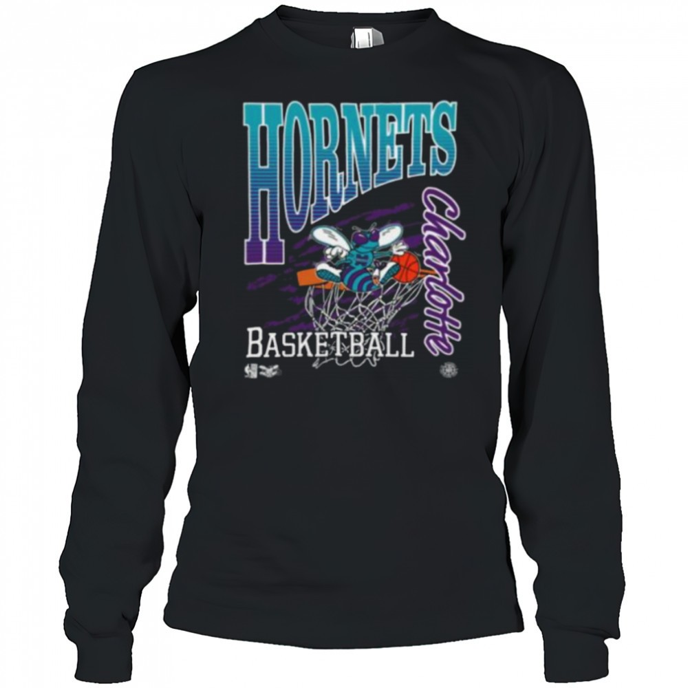 charlotte-hornets-mitchell-ness-nba-basketed-vintage-shirt-23sjrbks Charlotte Hornets Mitchell & Ness NBA Basketed Vintage Shirt