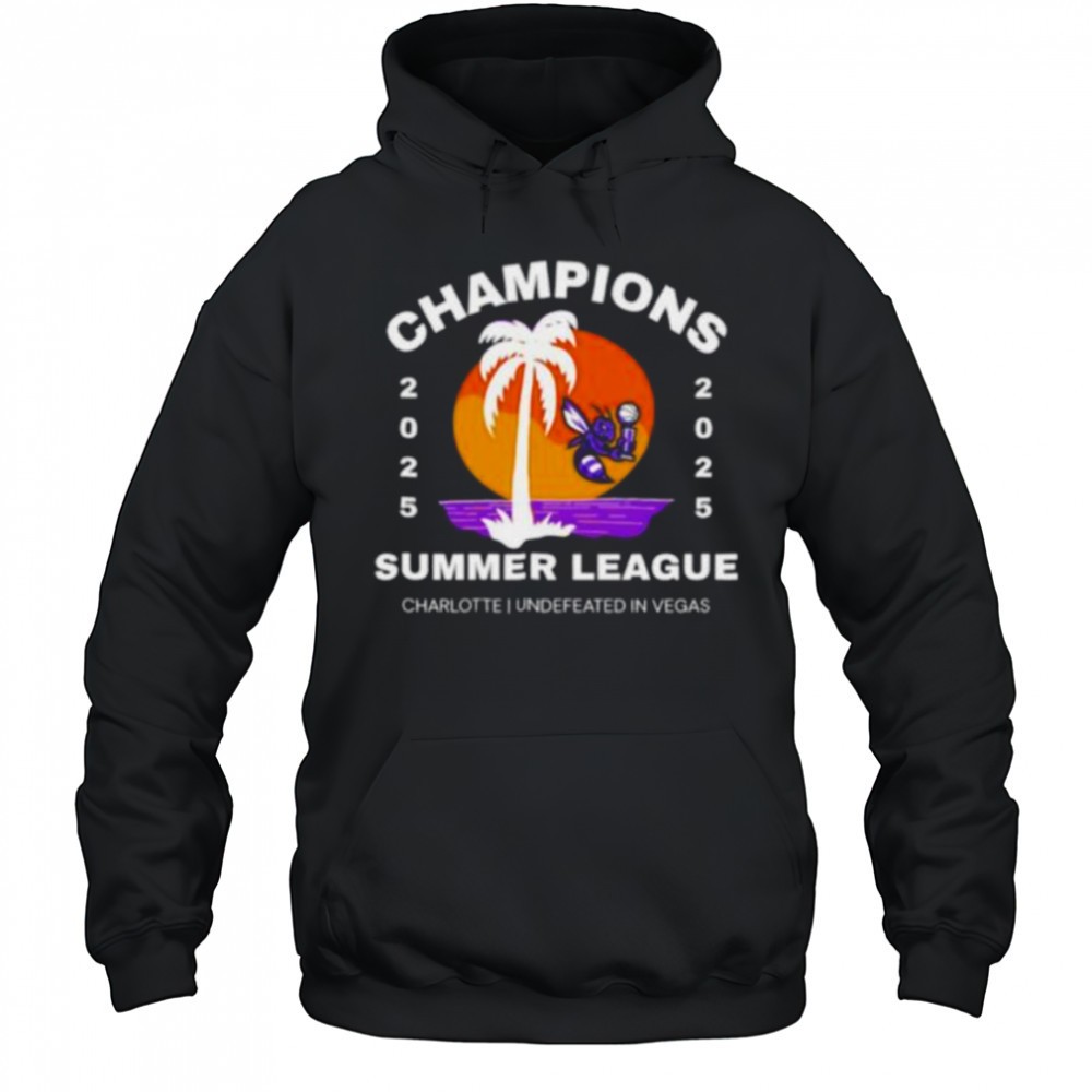 Charlotte Hornets NBA Summer League Champions 2025 shirt