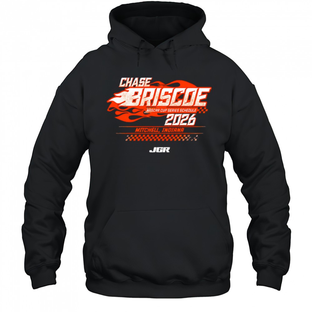 Chase Briscoe Nascar Cup Series Schedule 2026 Mitchell Indian shirt