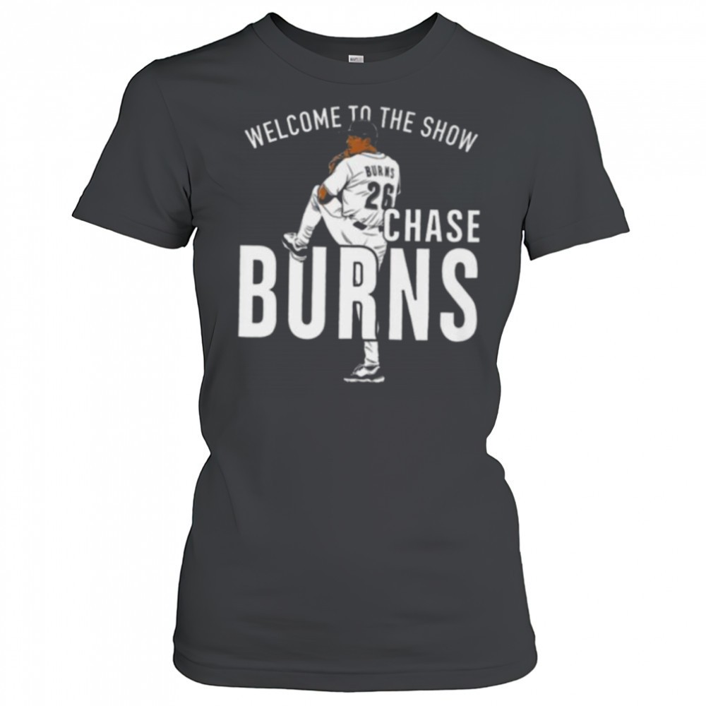 chase-burns-welcome-to-the-show-cincinnati-baseball-shirt-b43qyeso Chase Burns Welcome to the Show Cincinnati Baseball Shirt
