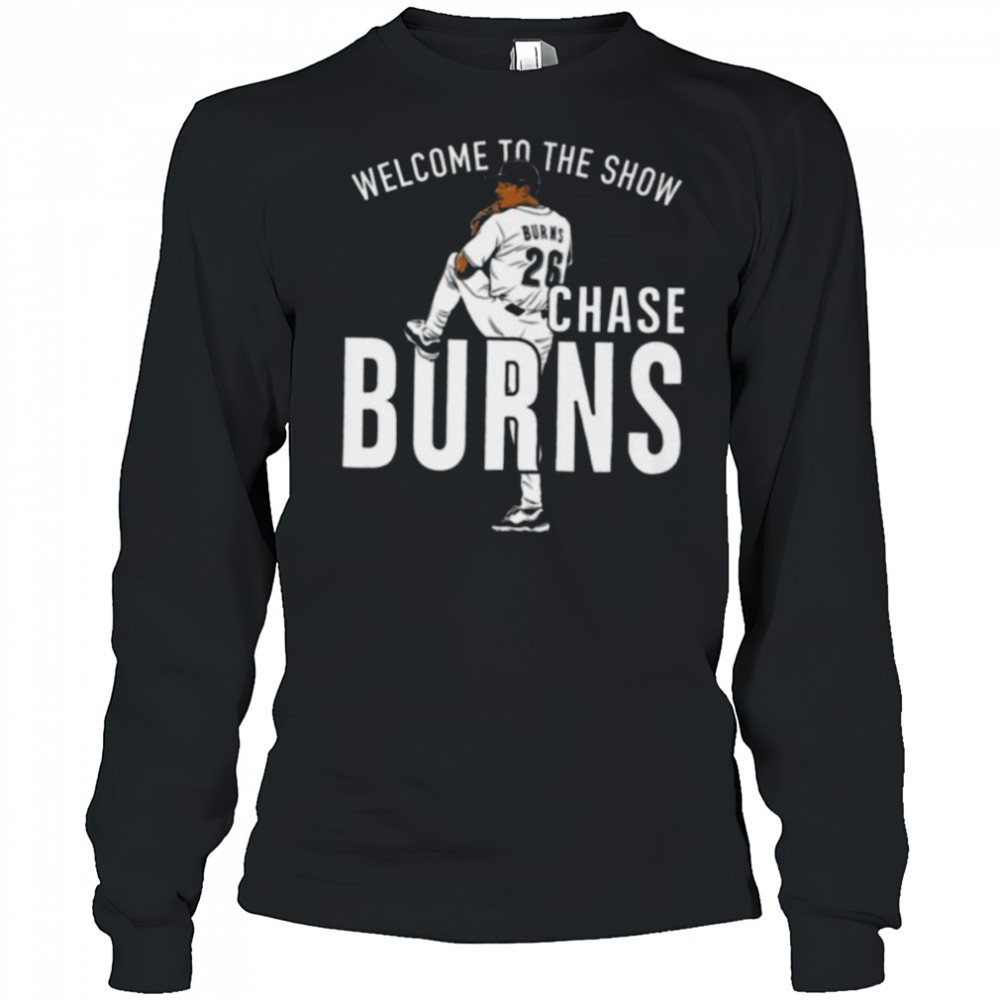 chase-burns-welcome-to-the-show-cincinnati-baseball-shirt-b43qyeso Chase Burns Welcome to the Show Cincinnati Baseball Shirt