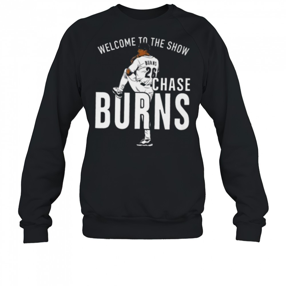 chase-burns-welcome-to-the-show-cincinnati-baseball-shirt-b43qyeso Chase Burns Welcome to the Show Cincinnati Baseball Shirt
