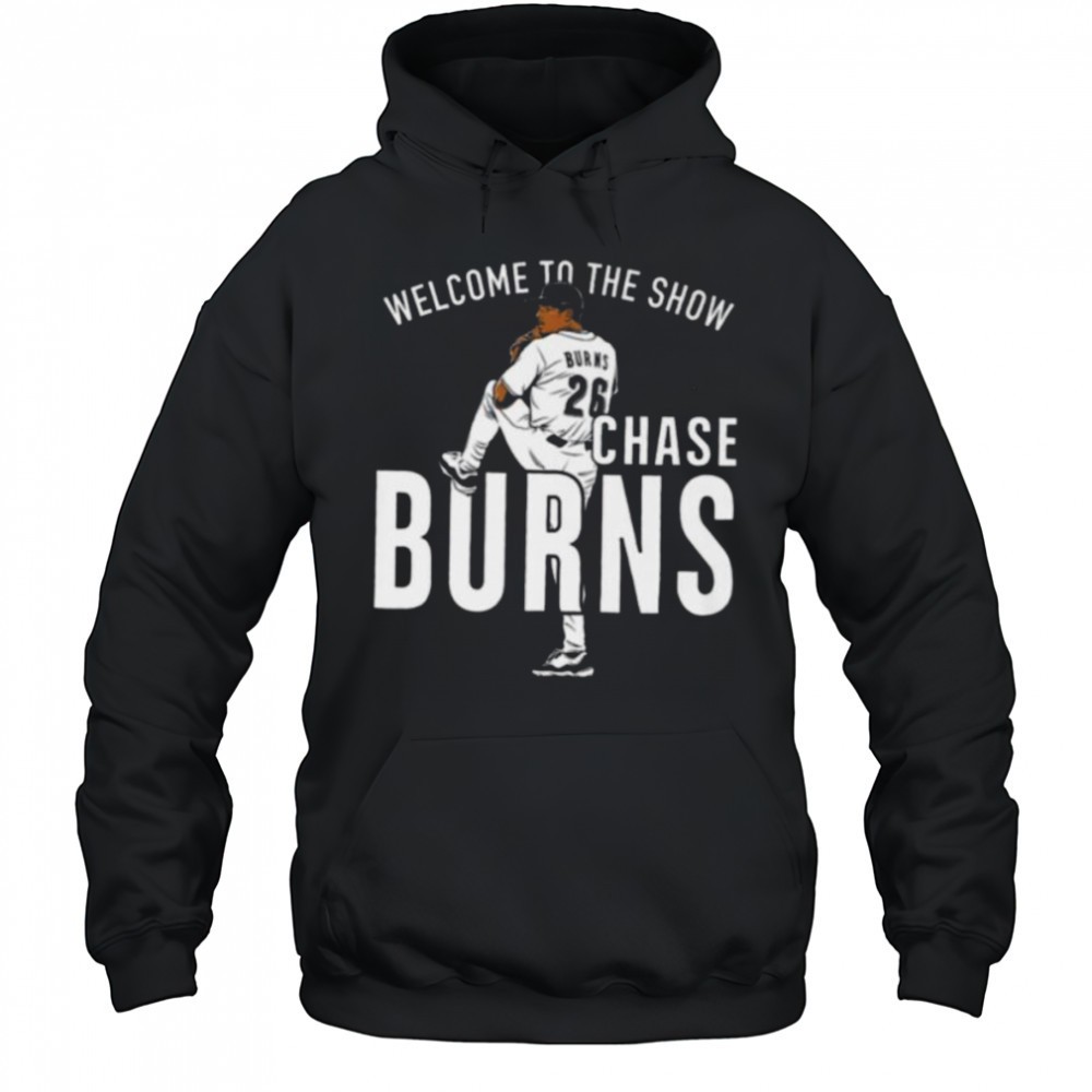Chase Burns Welcome to the Show Cincinnati Baseball Shirt