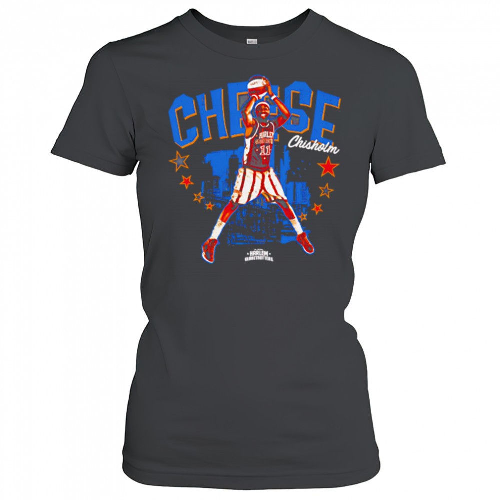 cheese-chisholm-harlem-globetrotters-nickname-graphic-shirt-euenoa1m Cheese Chisholm Harlem Globetrotters Nickname graphic shirt