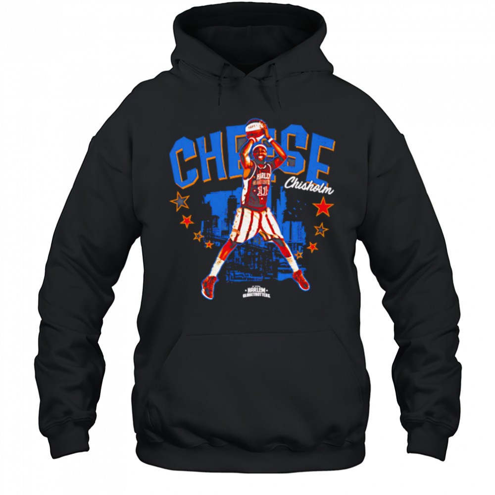 Cheese Chisholm Harlem Globetrotters Nickname graphic shirt