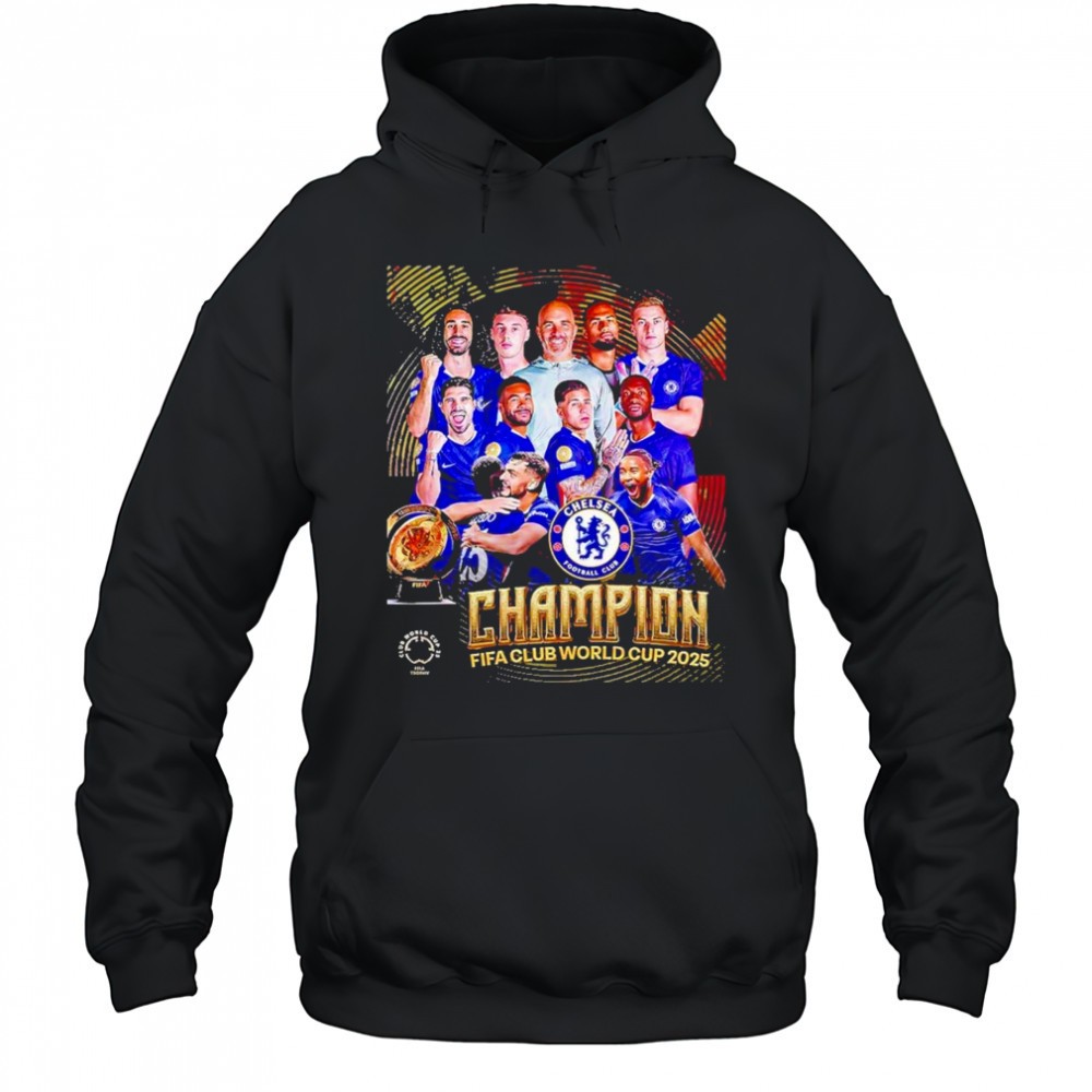 Chelsea 2025 Fifa Club World Cup Champions Winner T-Shirt