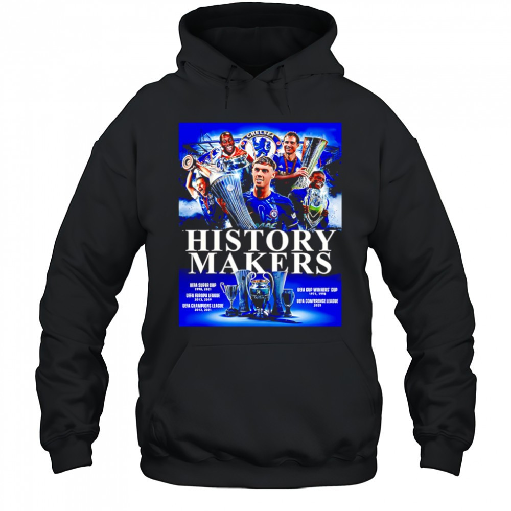 Chelsea Claims Victory In The 2024-25 UEFA Conference League History Makers shirt