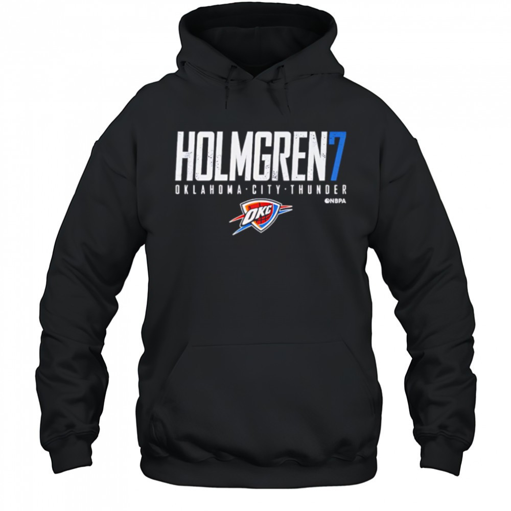 Chet Holmgren Oklahoma City Thunder retro shirt