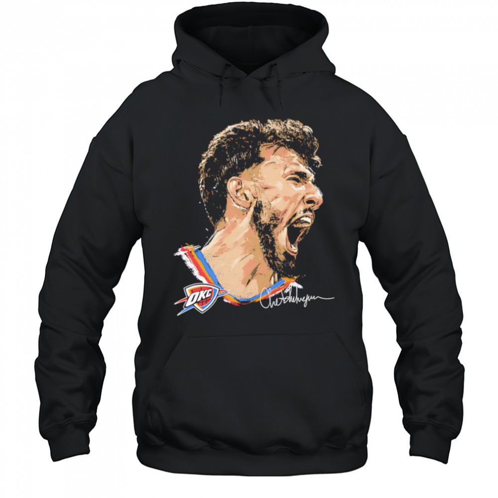 Chet Holmgren Oklahoma City Thunder Scream shirt