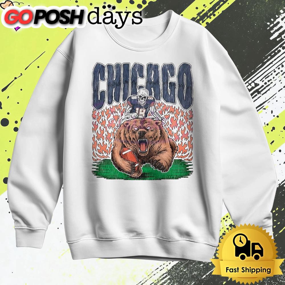 chicago-bear-skeleton-football-t-shirt-rz4lpnx1 Chicago Bear Skeleton Football T Shirt