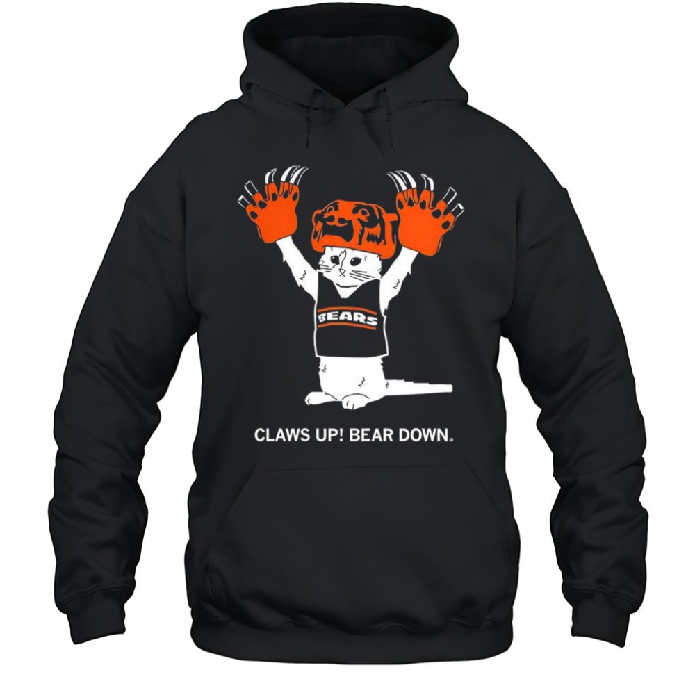 Chicago Bears claws up Bear down shirt