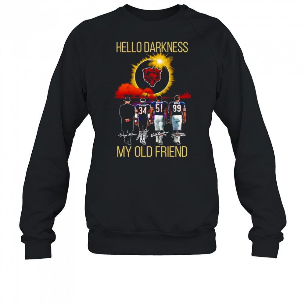 chicago-bears-hello-darkness-my-old-friend-signatures-shirt-n9fhgl0e Chicago Bears Hello Darkness my old friend signatures shirt