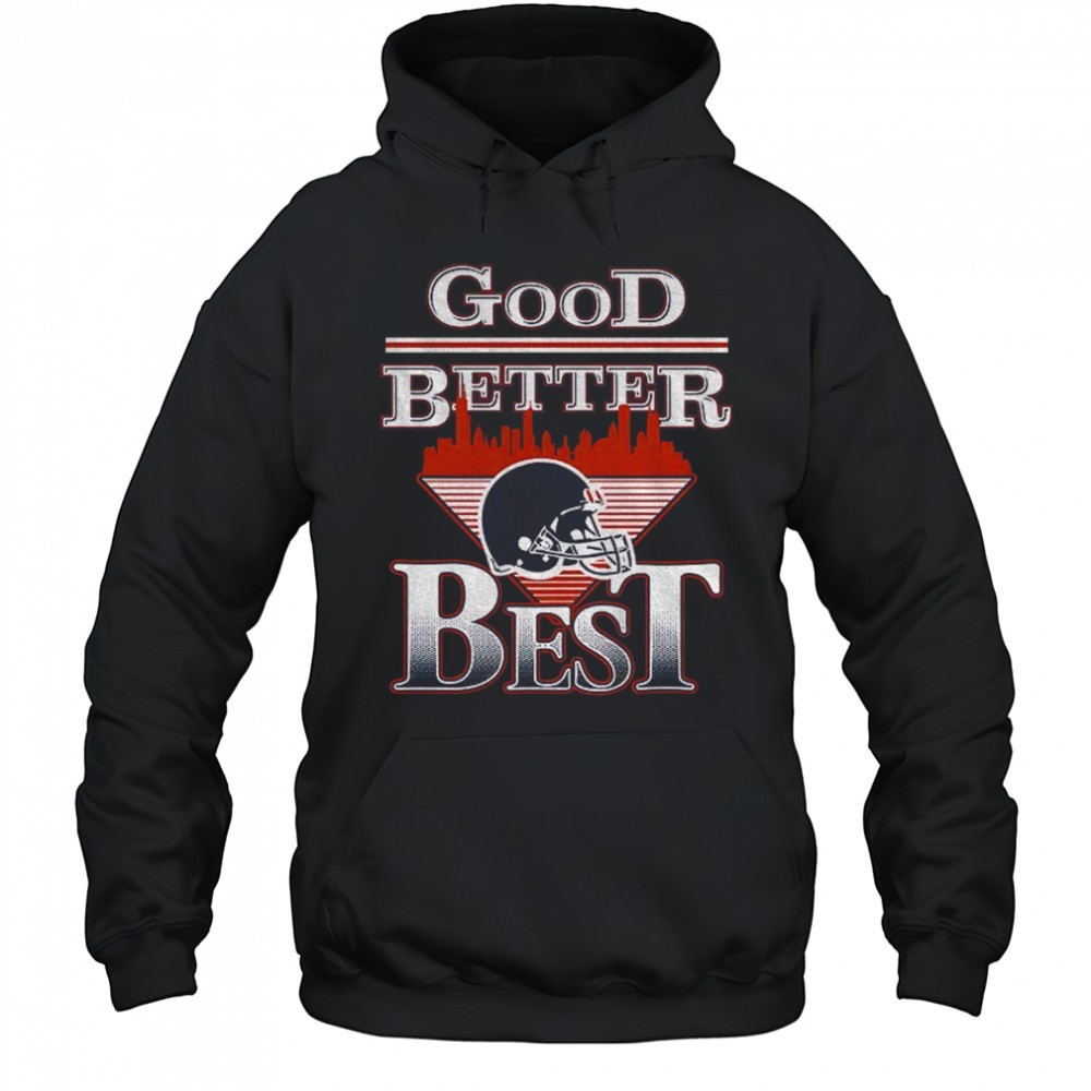 Chicago Bears helmet Good Better Best Football 2025 shirt