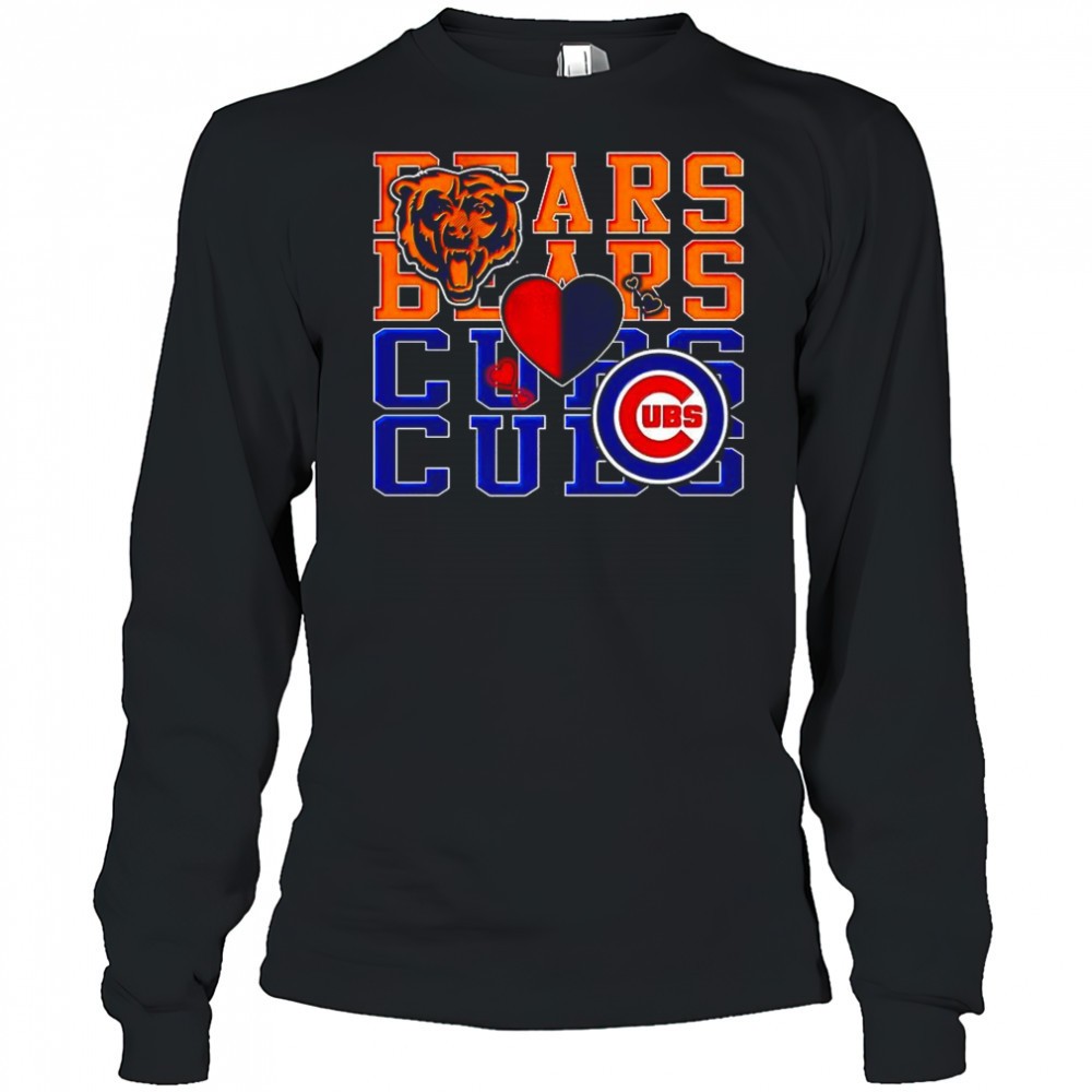 chicago-bears-nfl-and-chicago-cubs-mlb-sport-lover-shirt-iohdeozi Chicago Bears NFL and Chicago Cubs MLB sport lover shirt