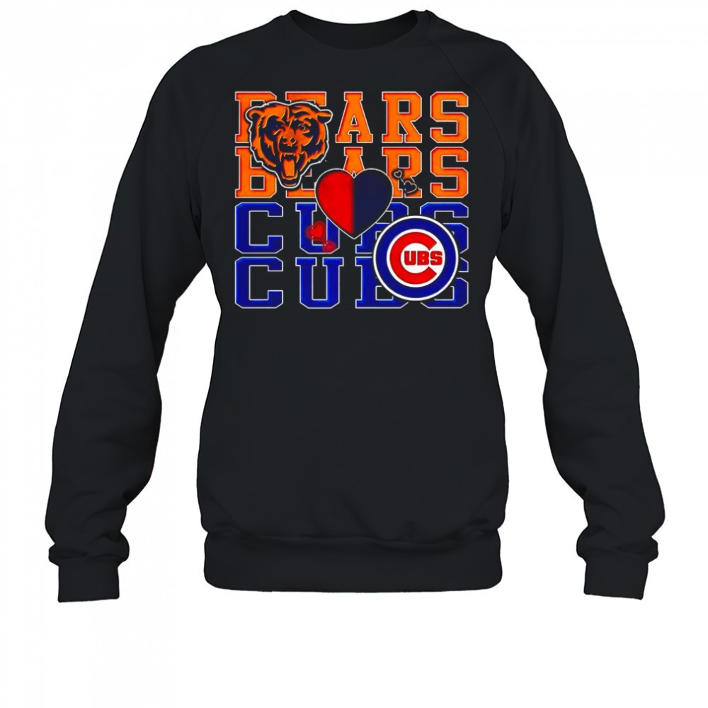 chicago-bears-nfl-and-chicago-cubs-mlb-sport-lover-shirt-iohdeozi Chicago Bears NFL and Chicago Cubs MLB sport lover shirt