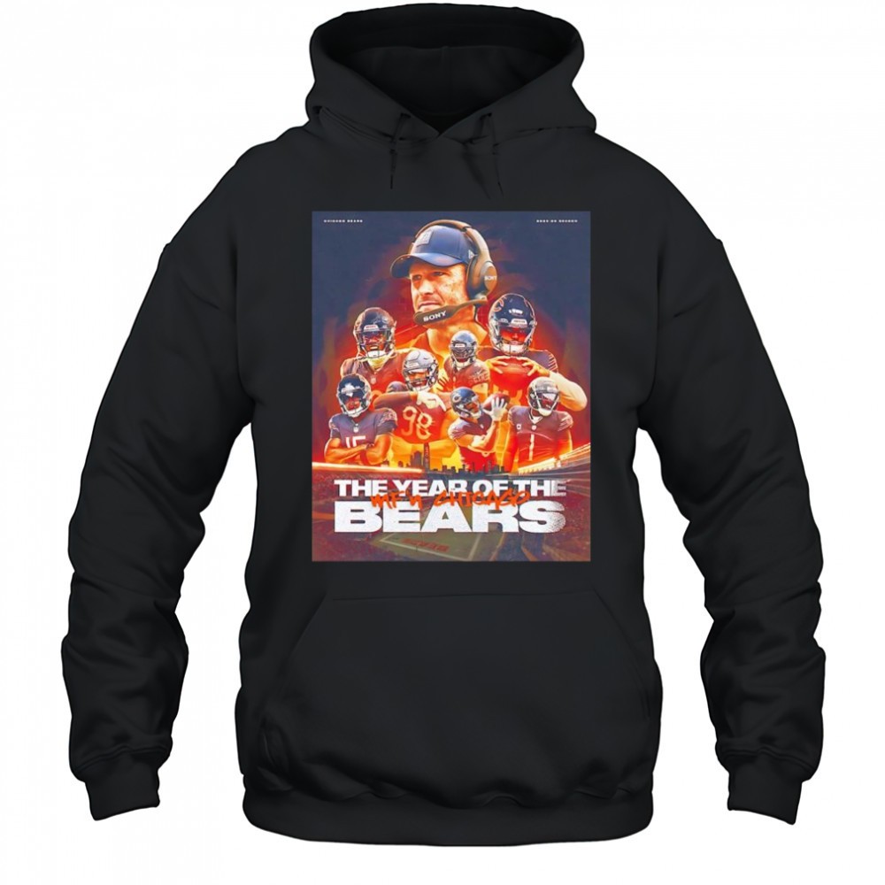 Chicago Bears NFL the year of Bears 2025 graphic shirt